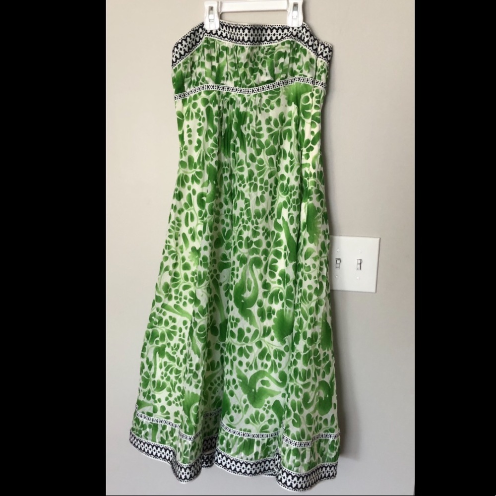 Strapless dress summer dress